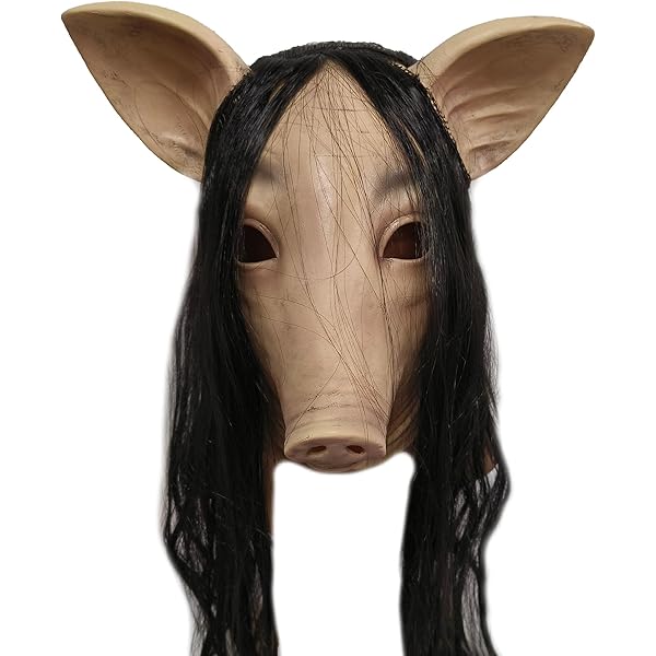 Amazon.com: Trick Or Treat Studios Saw Pig Costume Mask