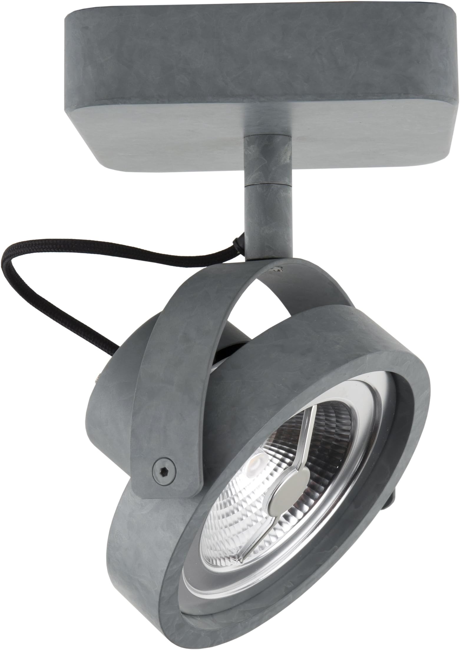 Zuiver Dice-1 5500012 LED Spot Light, Galvanised, Steel, Grey
