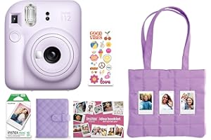FUJIFILM Instax Mini 12 Holiday Bundle 2025 - Lilac Purple