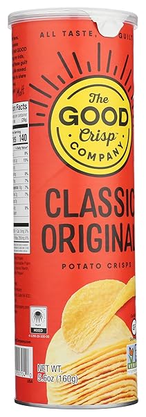 THE GOOD CRISP COMPANY, CHIPS STACKED ORIGINAL, 5.64 OUNCE