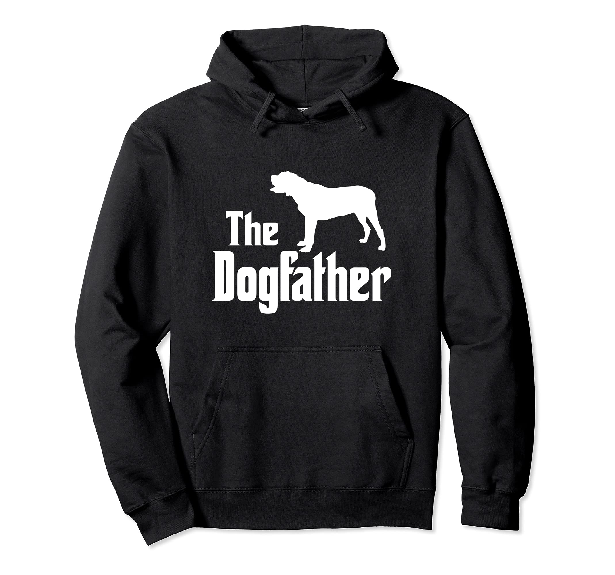 The Dogfather - funny dog gift, funny Mastiff Pullover Hoodie