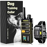 ABBIDOT Shock Collar - 5280FT Dog Training Collar with Remote, 2-Mode Stimulation, Constant Vibration, Tone, Night Light, Wat
