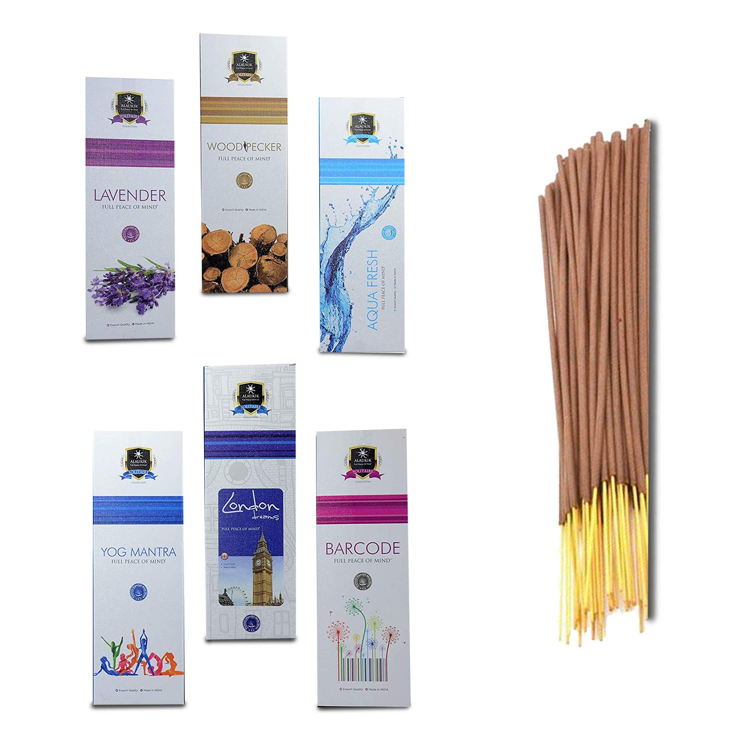 Alaukik Premium Incense Sticks Pure Natural Agarbathi Sticks with