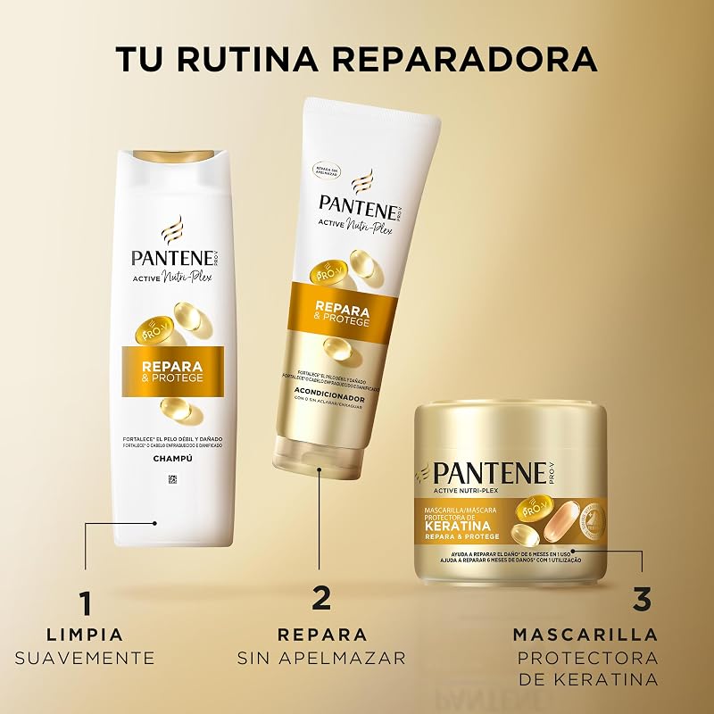 Champô Repair and Protect Repair para Cabelo Seco e Danificado, 325ml