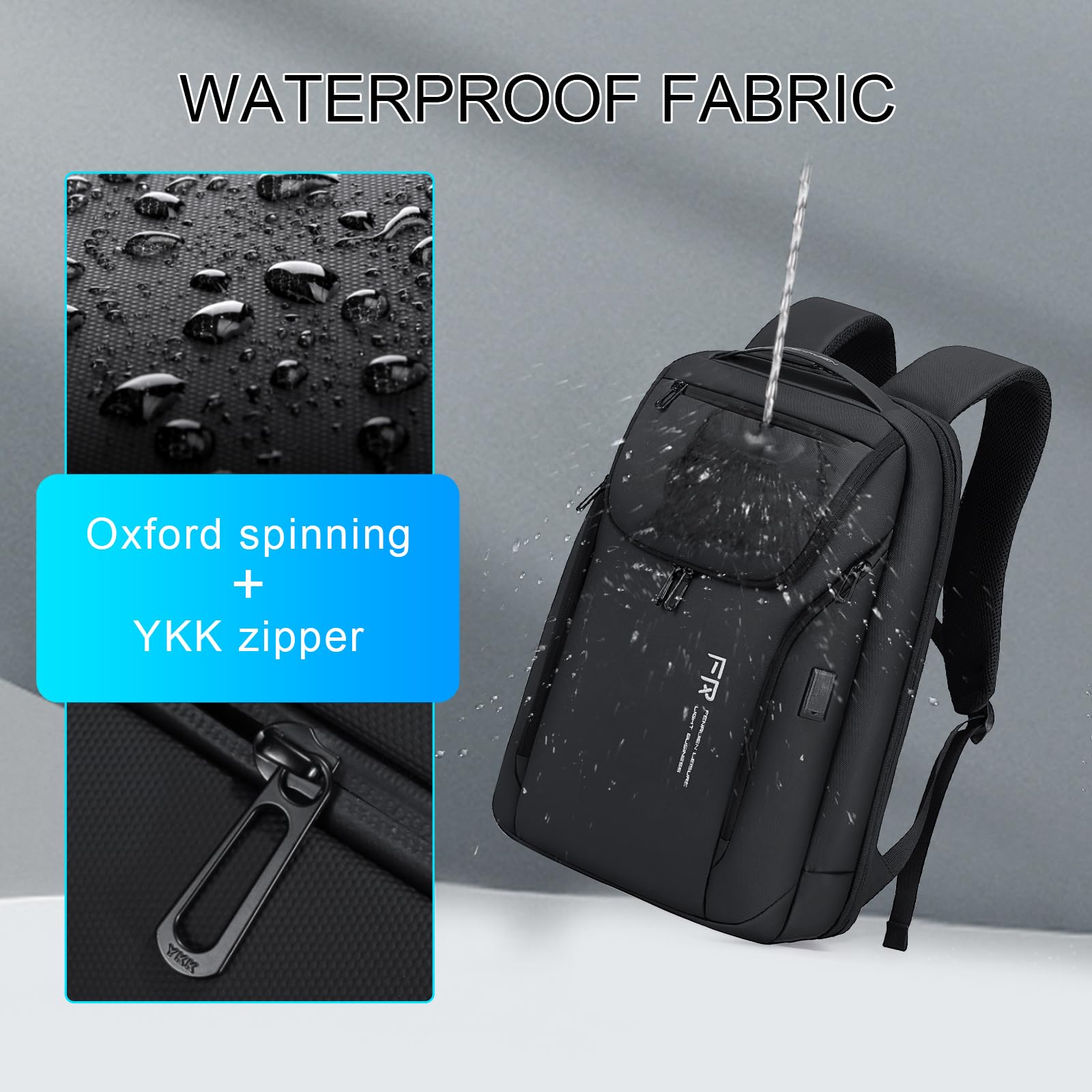 17 inch laptop backpack ykk zipper Mua FENRUIEN for Men, 15.6 Computer Anti-theft Waterproof Backpack with USB Charging Port and Double Zippers, Business Mens Backpacks for Work Office Travel trên Amazon Mỹ chính hãng Llungen Nutbuster Bait Hooks – Lester's Color:Falcon Grey - limited stock For commute or travel