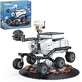 Finebely Mars Rover Space Explorer Building Kit 229 PCS with Mini Astronaut, Space Toys for Kids Who Love Mars Research & Exp