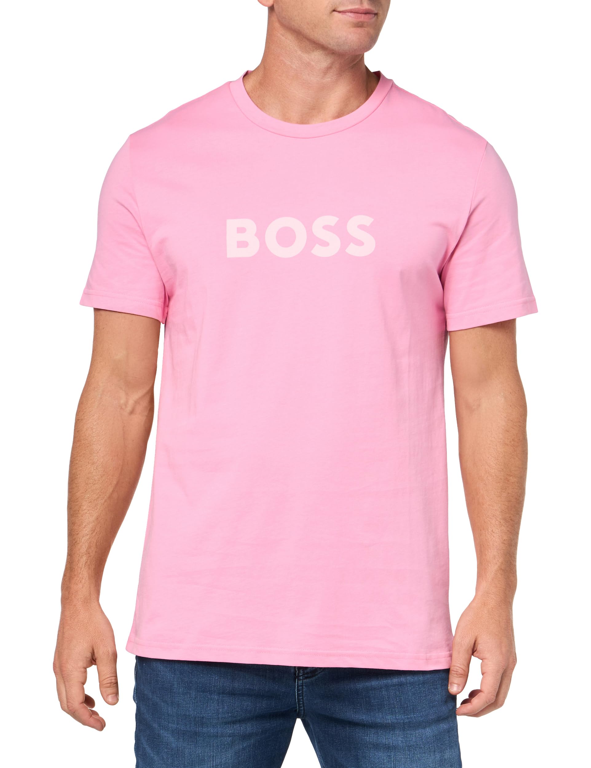 BOSS Regular Fit Short Sleeve Beach T-Shirt, Fresh