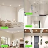 ALUSSO 7W Dimmable LED Downlights 3000K 4000K 6500K IP65 12Pack view 9