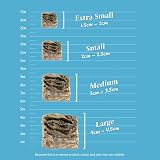SKIPPER'S Fish Skin Jerky Cubes Dog Treats Extra Small 1kg Pack view 4