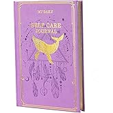 Self-Care Journal for More Happiness, Optimism, Affirmation & Reflection, Gratitude Journal with Guided Prompts, Inspirational Quotes, Mood Tracker, Undated Daily Journals for Women & Men (Purple)