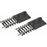 Walthers Life-Like Lighted Bumper 2-Pack-Code 100 Nickel Silver 433-3008 HO Scale Model Railroad - Track System