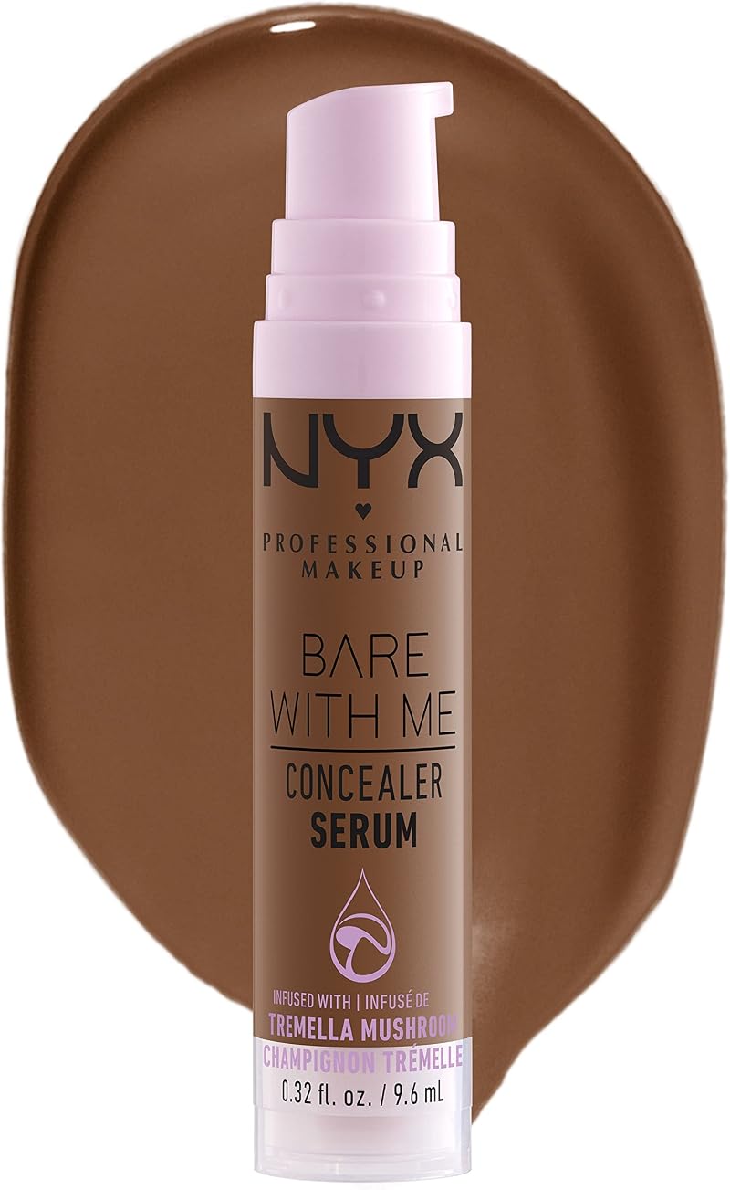 NYX Bare With Me Concealer Serum Mocha 9.6ml Medium Coverage Hydration