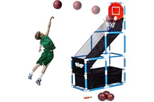 TUKO Boy Toys Basketball Hoop Arcade Board Game Toy Basketball Shooting Training Toy for Kids 3+ Years Old