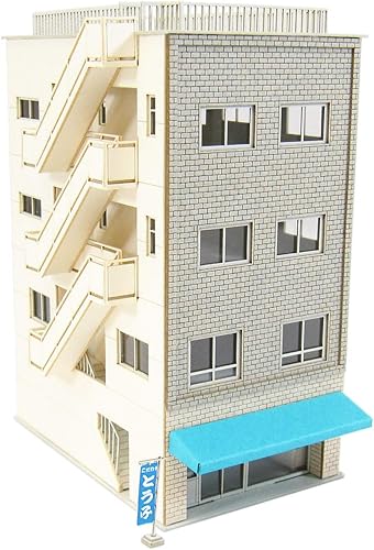 Amazon さんけい 1 150 ジオラマシリーズ ビルc Mp03 90 ペーパークラフト ペーパーアート 通販