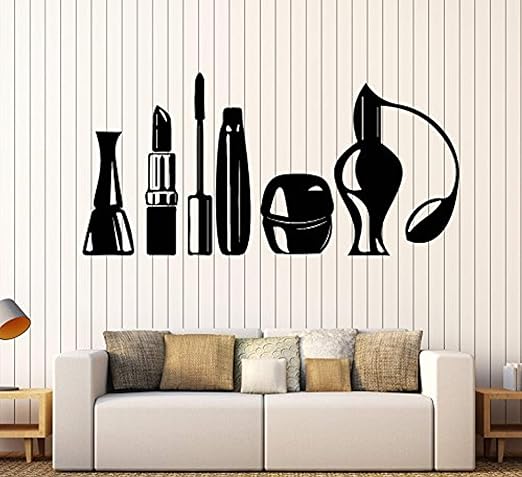 Amazon Com Firstdecals Vinyl Wall Decal Cosmetics Beauty Salon