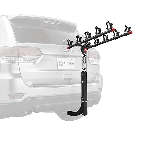 Allen Sports Deluxe 5-Bike Hitch Mount Rack, Model 552RR-R Black - Main Image