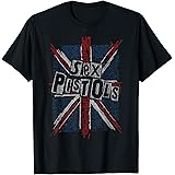 Sex PistolsOfficial Union Jack Words T-ShirtOEKO-TEX STANDARD 100