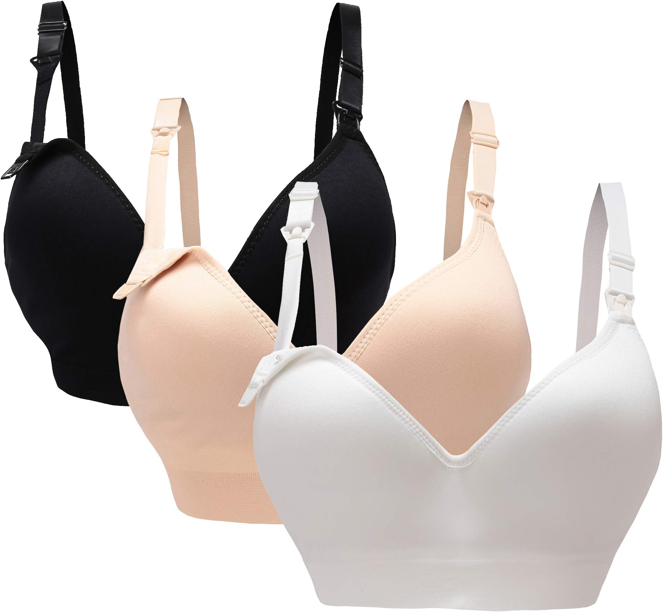 Women's Seamless Maternity Nursing Bra Sleep Bralette