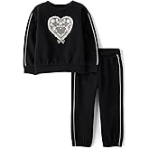 The Children's Place baby-girls And Toddler Long Sleeve Active Shirt and Pant, 2 Piece Outfit