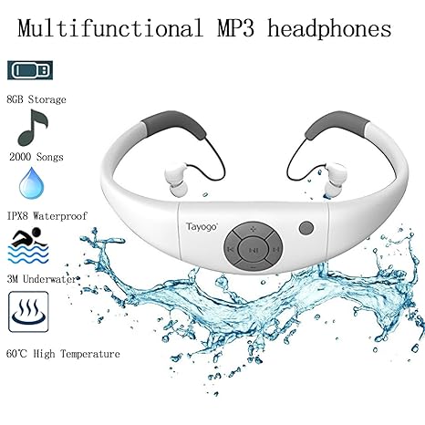  Tayogo Waterproof Mp3 Player Ipx8 Waterproof