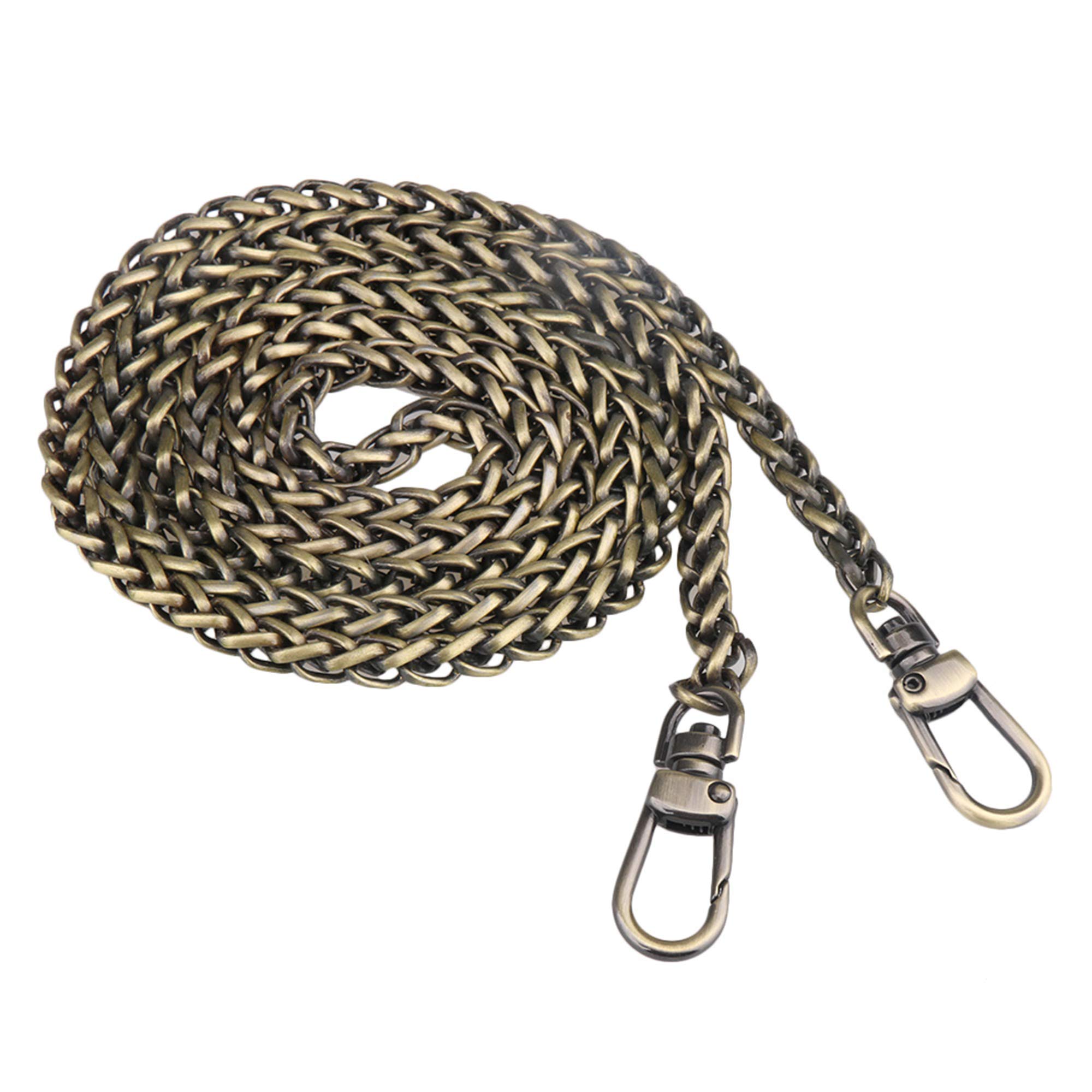 Bronze Color Iron Plating Chain Strap Shoulder Crossbody Bag Handbag Chain Strap DIY Repair Replacement