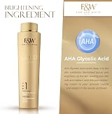 FAIR & WHITE AHA Brightening Lotion Gold 30ml Glycolic Acid Skin Radiance view 5
