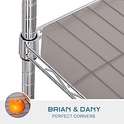 BRIAN & DANY Wire Shelf Liner 18" X 24", Heavy Duty