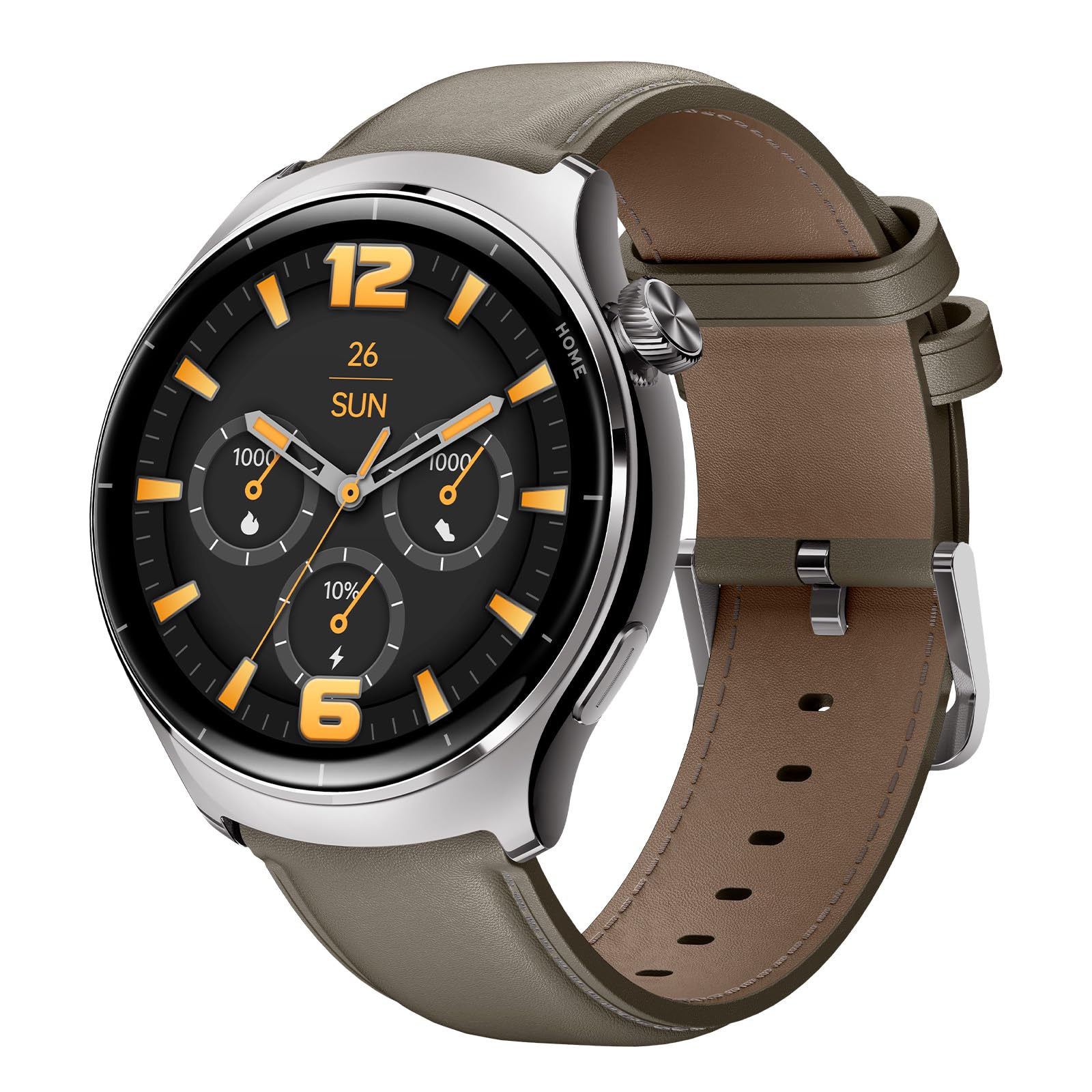 Mibro Lite3 Pro Smart Watch for Men Women Answer/Make Call, 1.32" Fitness Tracker with Heart Rate Sleep Monitor, 5ATM Waterproof,150+ Sports Modes, GPS, 15 Days Daily Battery Life (Khaki Gray)