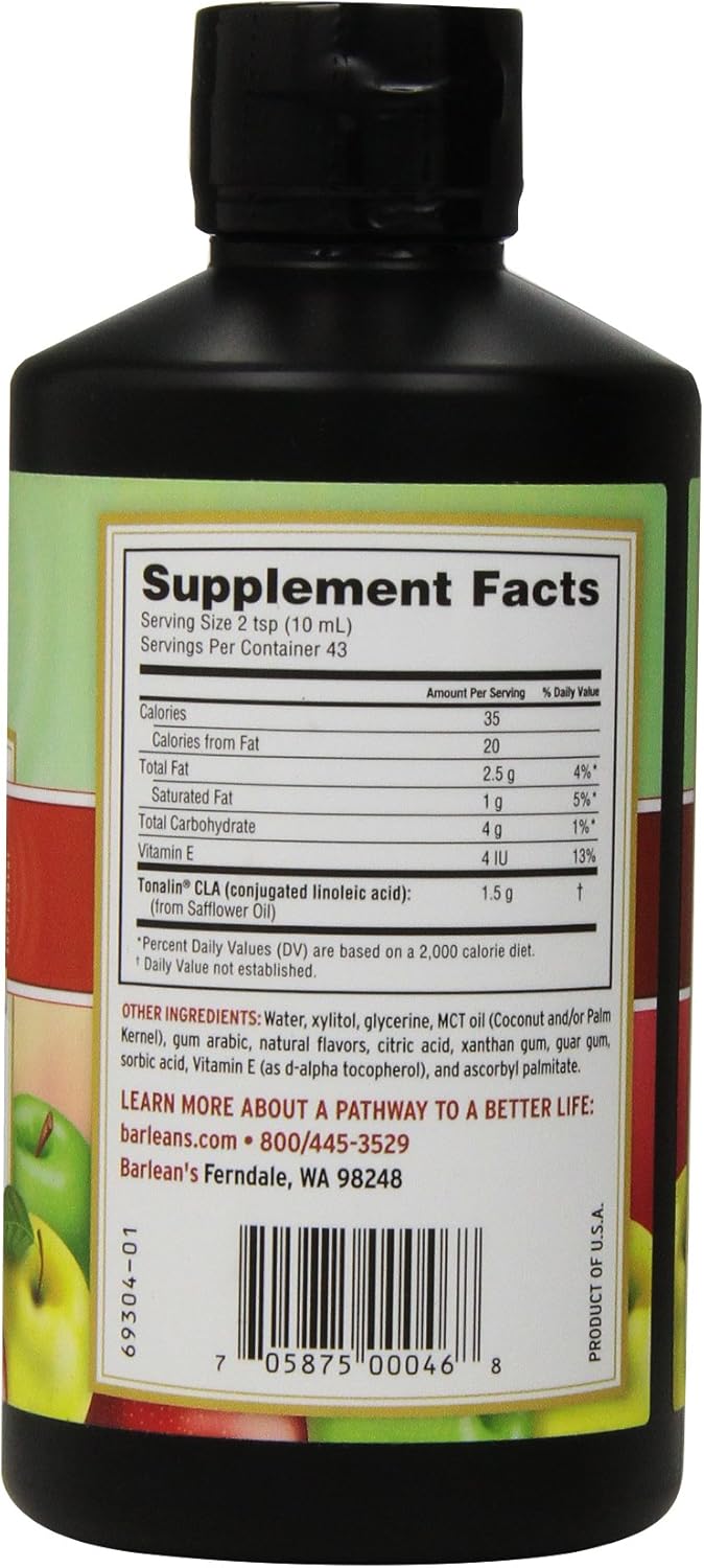 Barlean's Organic Oils Tonalin CLA Swirl, 16 Ounce: Health & Personal Care