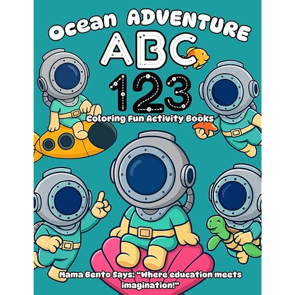 Amazon.com: ABC 123 Coloring Activity Book - Space Adventure
