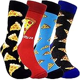 Sockaholic Crazy Food Socks Funny Sock for Men Women Fun Gift for Foodie Novelty Dress Cotton Socks