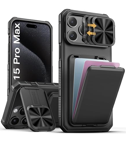 Amazon.com: TITACUTE for iPhone 15 Pro Max Case 6.7 Wallet 5