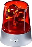 Lava Lite 1850 Mini Beacon Light, Red