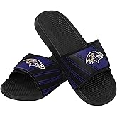 FOCO mens NFL Team Logo Legacy Sport Slide Sandals