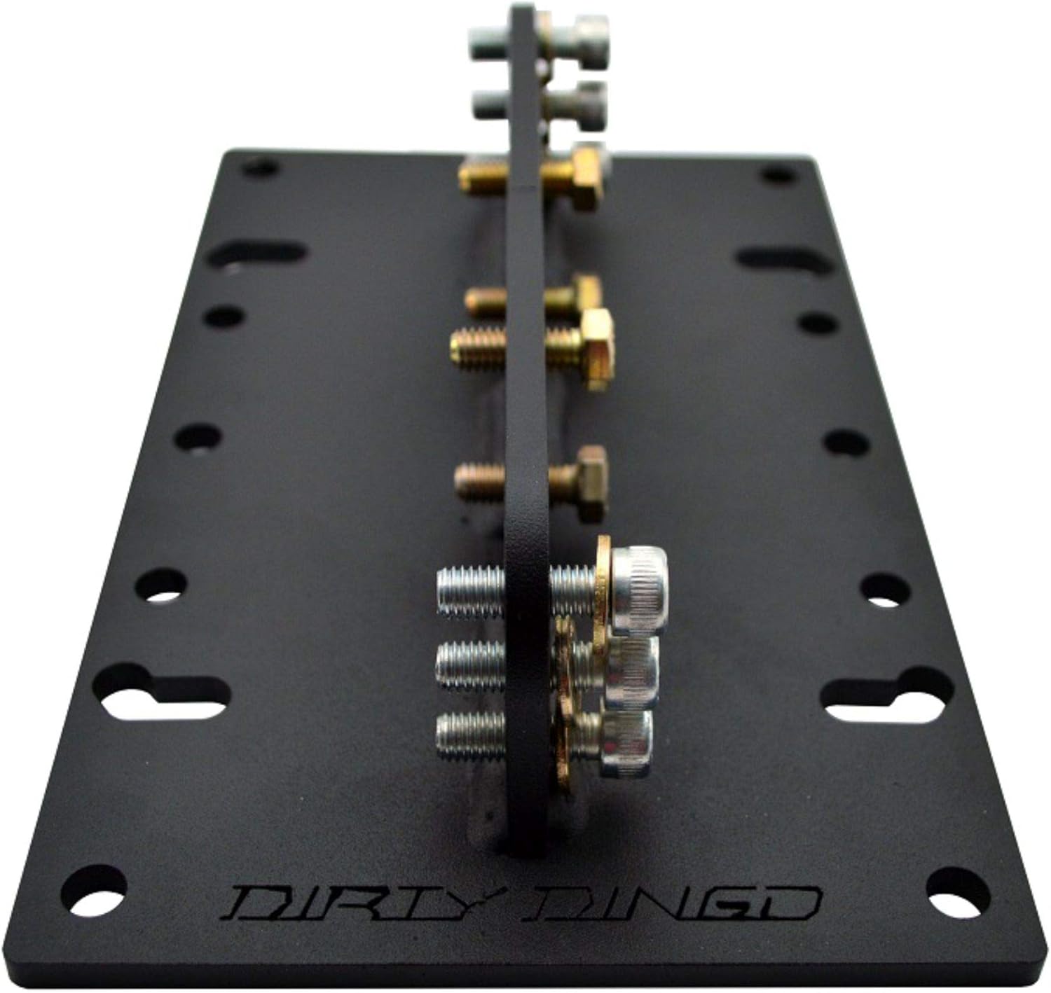 Dirty Dingo LS SBC BBC Ford 2,4 Barrel Holley Spread Bore Carb Universal Engine Lift Plate: Automotive