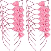 COCIDE 12Pcs Cat Ears Headbands Plastic Taylor Party Decorations Kitty Headbands for Gabby Party Favors Birthday Supplies for Women Hair Accessories Hair Hoops Costume