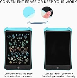 LCD Writing Tablet, 8.5 Inch Colorful Doodle Board