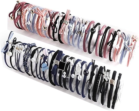 Amazon Co Jp ヘアゴム おしゃれ 45個セット ゴム 髪 ヘアアクセサリー 女子の子 髪留め レーディス リングゴム 人気 収納 シンプル かわいい パール ヘアバンド Aタイプ 45点セット 服 ファッション小物