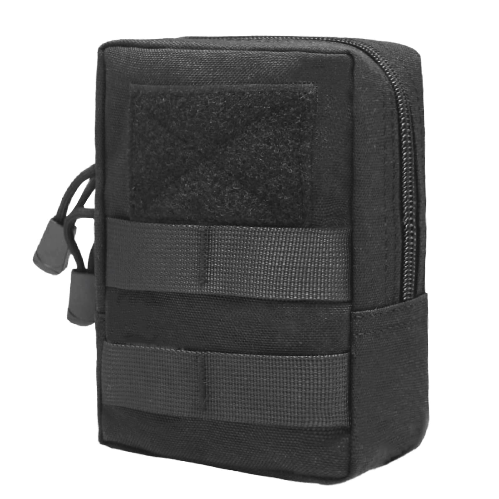 Azarxis Molle Tactical Pouch, Multi-Purpose Military Admin EDC Utility Pouch Backpack Accessories Gadget Tool Gear Organizer for Outdoor Hiking Camping Hunting Cycling Trekking Climbing (Black)