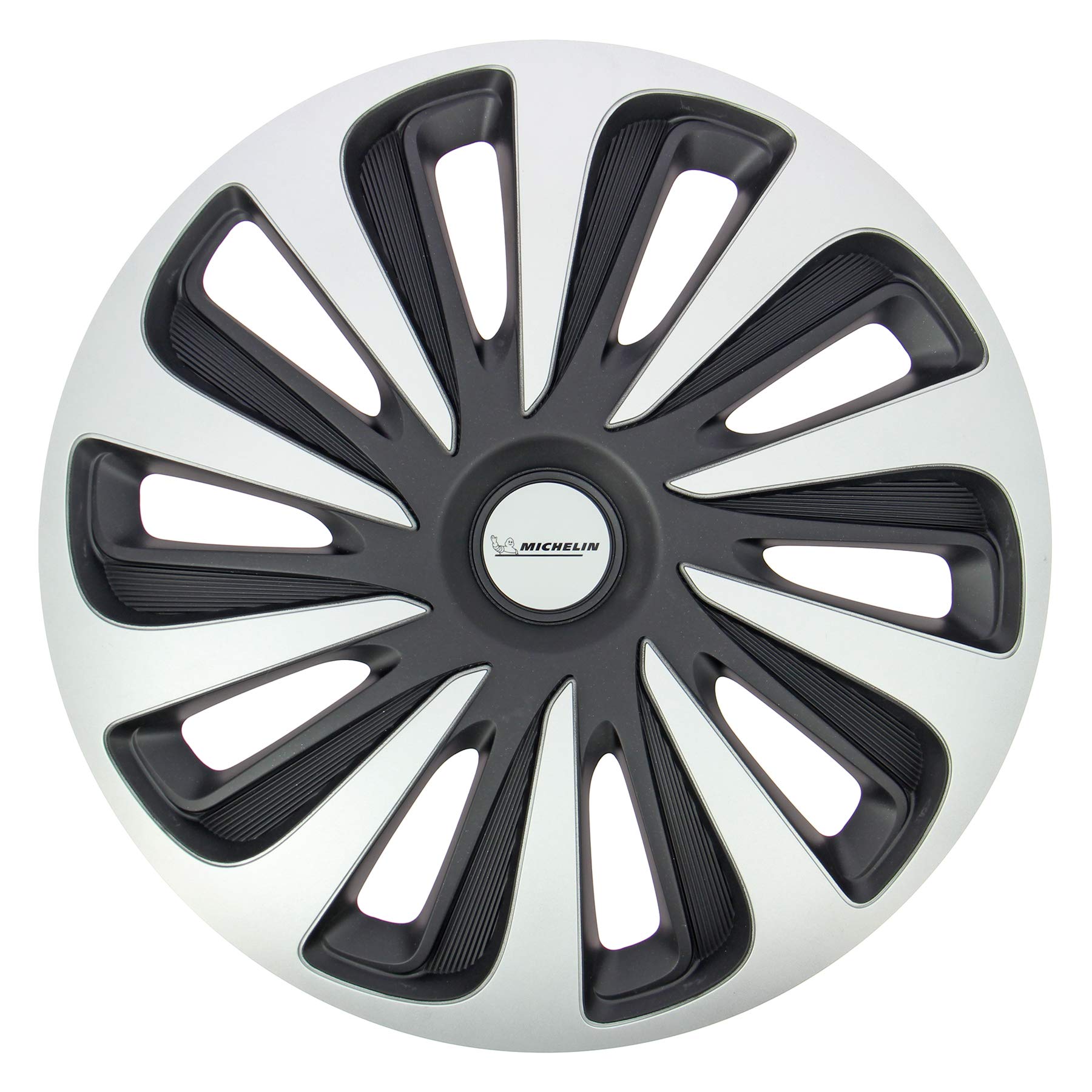 MICHELIN 4 Wheel Trims, 17" Wheels, NVS 3D Black Edition