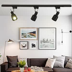 LEI ZE JUN UK- Focos de escaparate nórdicos sencillos Luces de riel