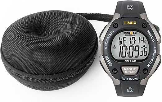 timex men's t5e901 ironman classic 30 resin strap watch