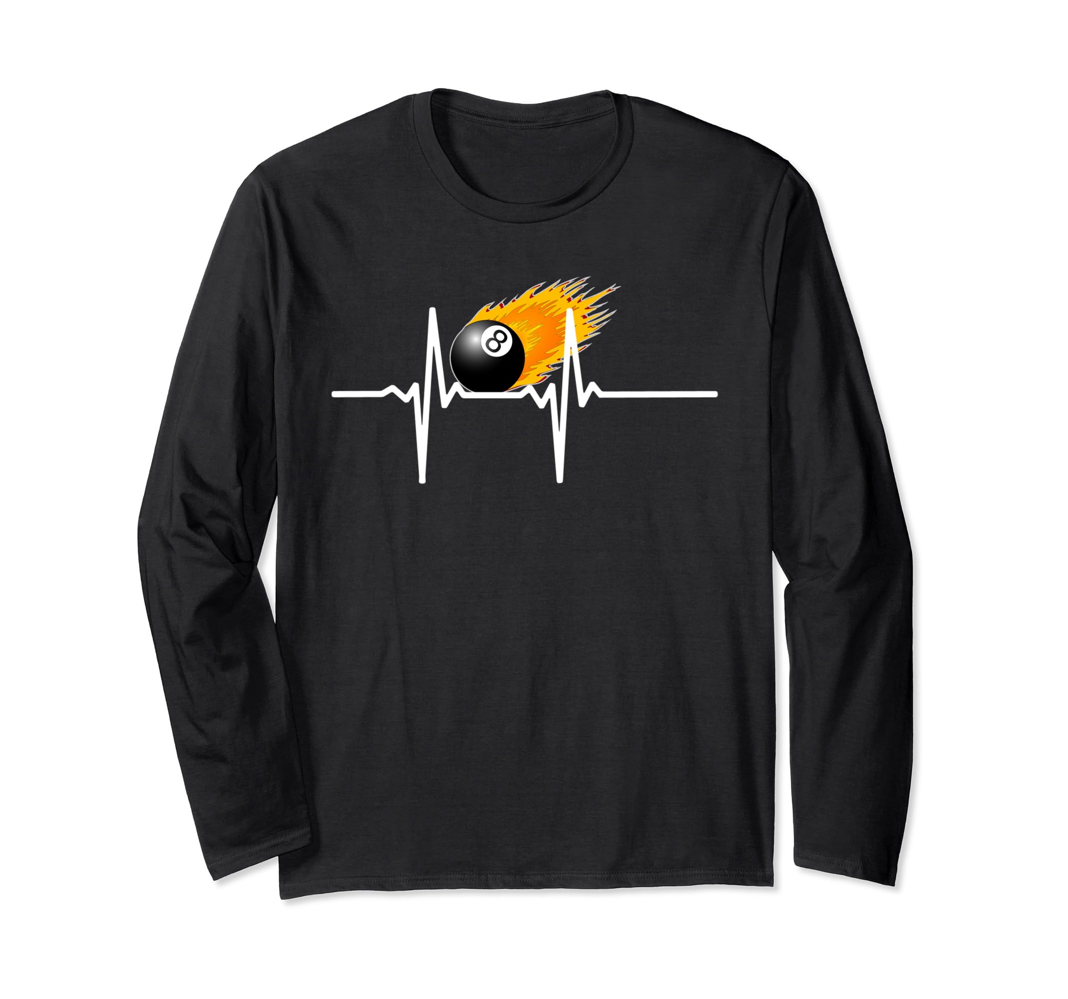 Pool Player Billiard Snooker, Ball sports Long Sleeve T-Shirt
