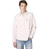 Lacoste Mens Regular Fit Striped Oxford Shirt