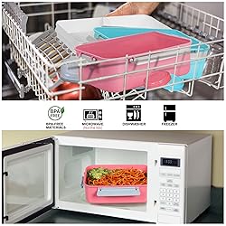 3 Pack Salad Lunch Box Food Storage