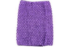 Wennikids Baby Girl's 6"&8" Crochet Tutu Tops Tube Top Match Tutu Skirt Pettiskirt
