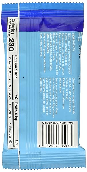 RXBAR BLUEBERRY AM PROTEIN BAR, 1.9 OZ