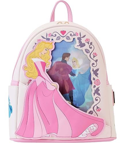 Loungefly Stained Glass Sleeping Aurora Beauty Mini Backpack Exclusive