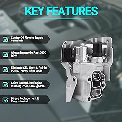 15810-RAA-A03 VTEC Solenoid Spool Valve with Oil