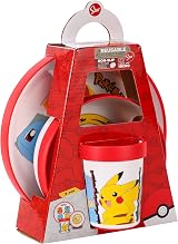 Stor Pokémon 3pc Bicolor Premium Kids Dinner Set Plate Bowl Tumbler BPA Free view 7